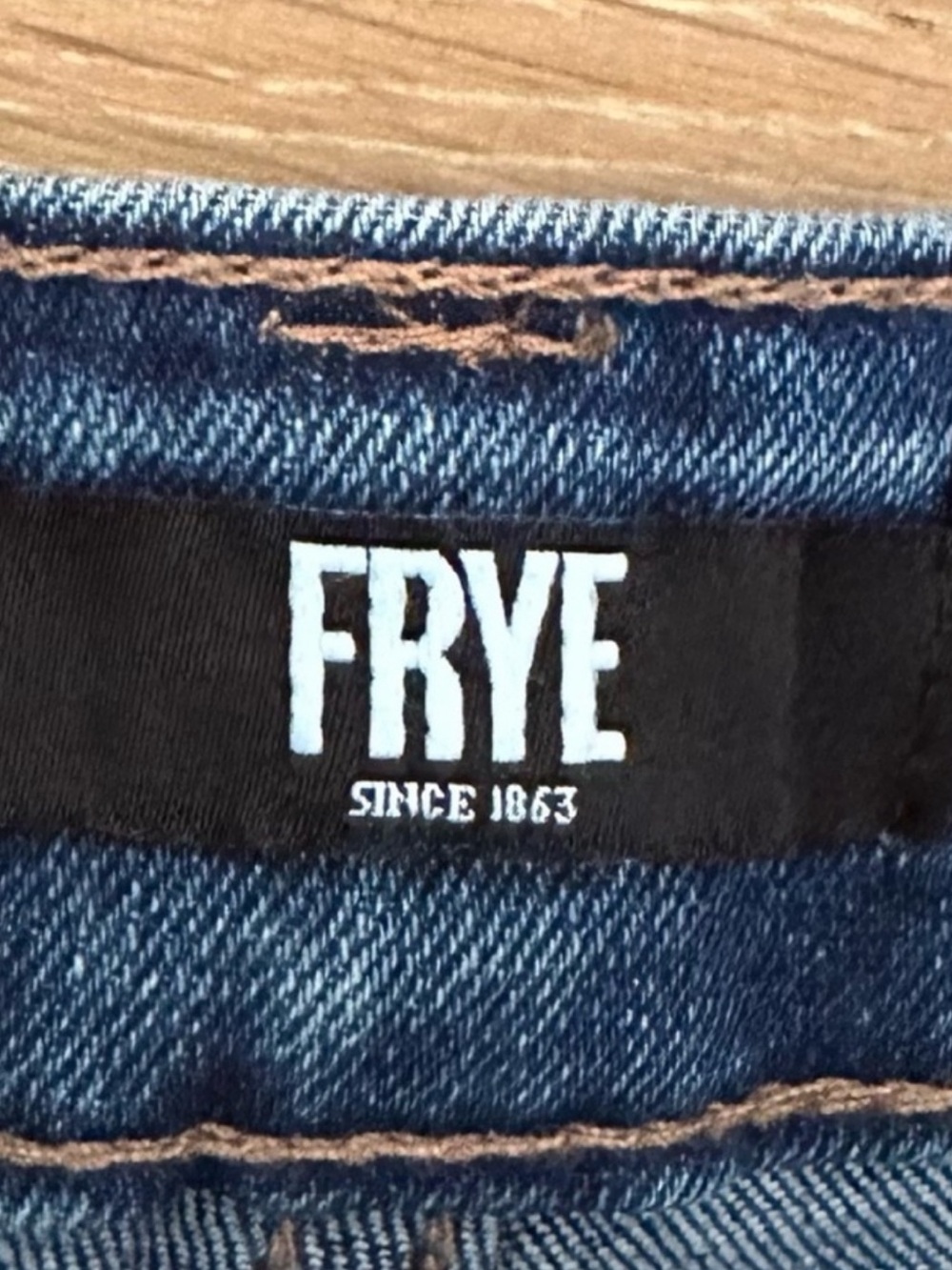 Frye High Rise Straight Leg Jeans - Picture 8 of 8